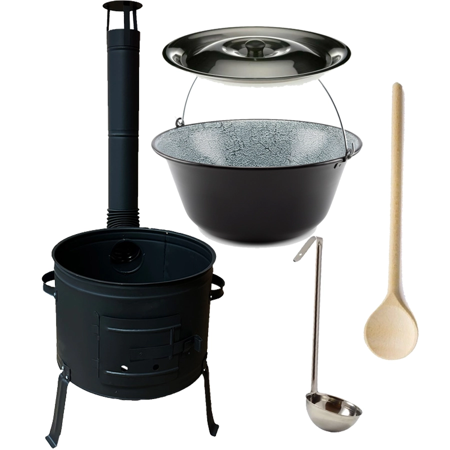 Smaltovaný kotlík 22 L s kotlinou BASIC